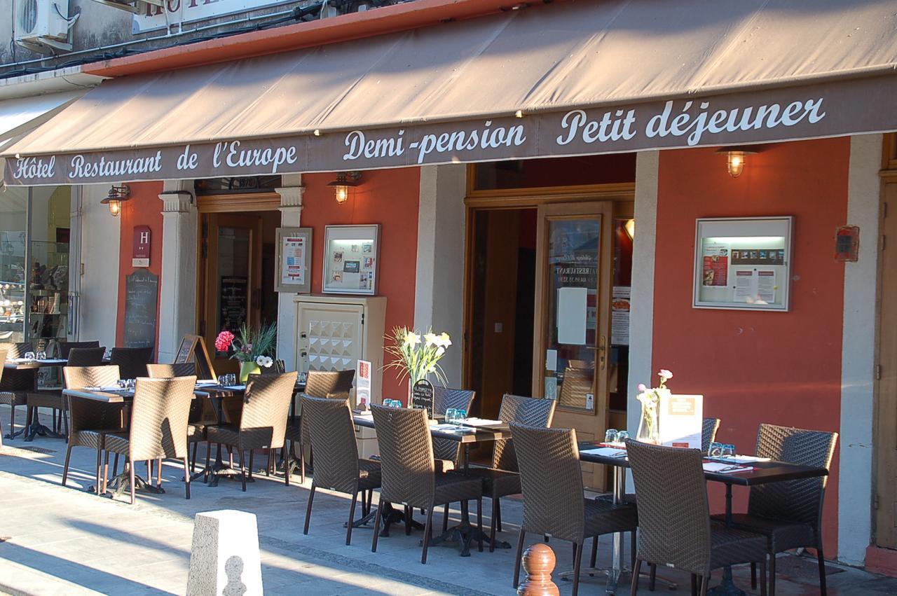 Hotel Restaurant L'Europe Saint-Florent  Exteriör bild