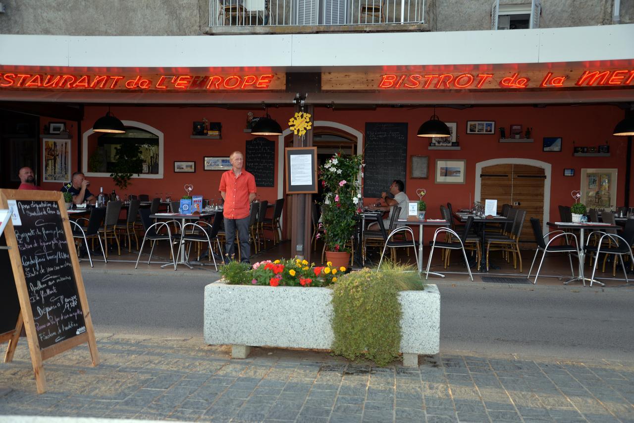 Hotel Restaurant L'Europe Saint-Florent  Exteriör bild