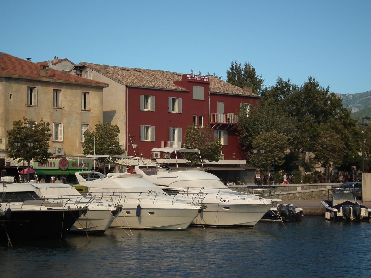 Hotel Restaurant L'Europe Saint-Florent  Exteriör bild
