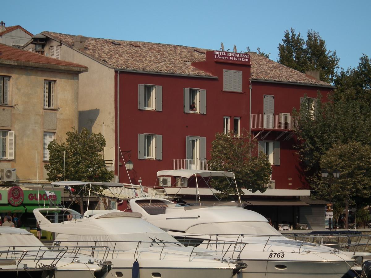 Hotel Restaurant L'Europe Saint-Florent  Exteriör bild